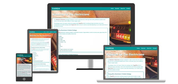 Responsive websites for the trades