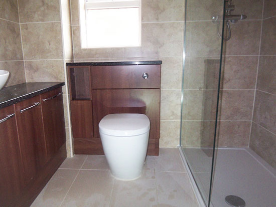 Mobility accessible showers