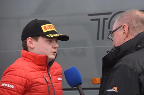 TV interview ITV Sport