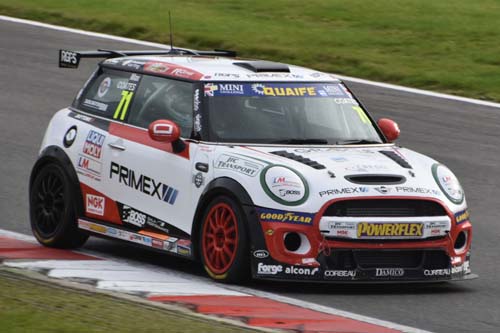 Motor racing web design - Max Coates, Quaife Mini Challenge