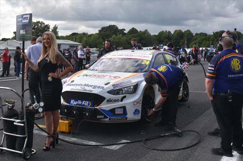 Motorsports website design - Jake Hill, British Touring Cars