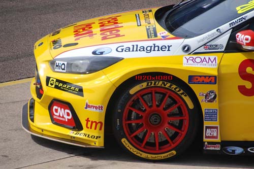 Motor racing web design - BTCC