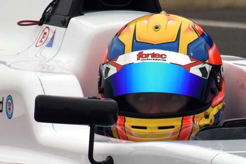 Motorsports website design - Jonathan Hoggard, British F3 2019