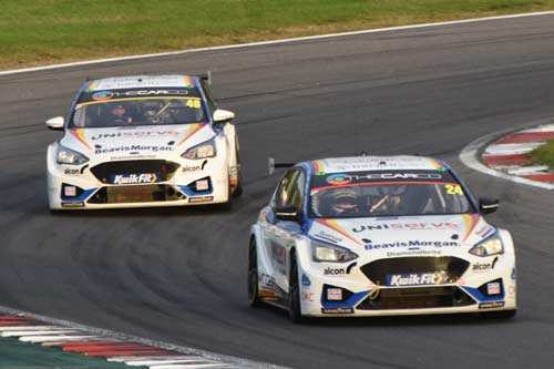 Motor racing web design - BTCC