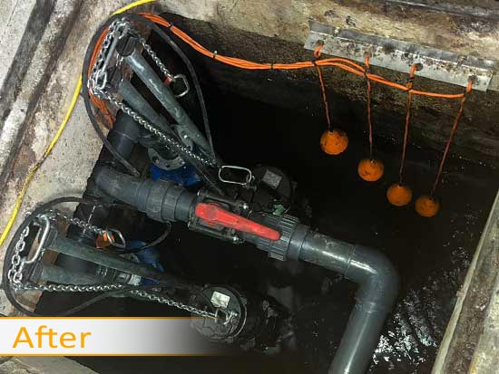 Pumping station replacement